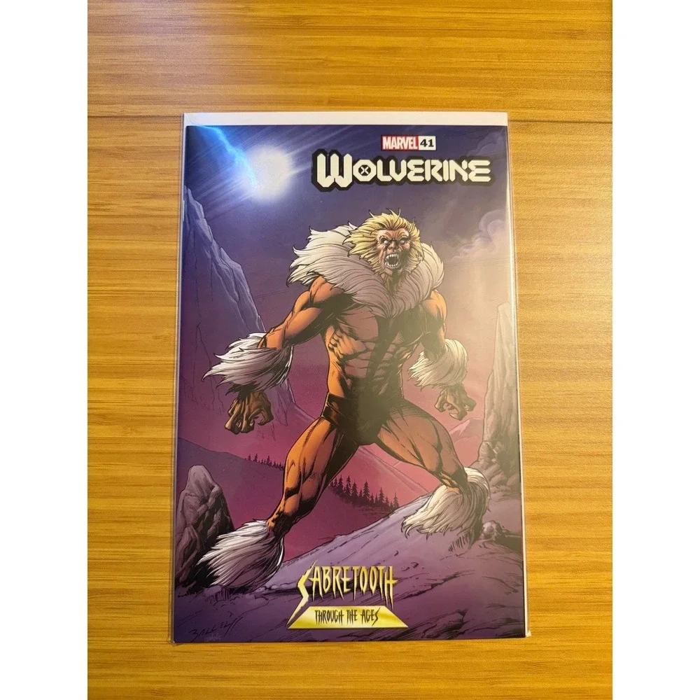 Marvel Wolverine 41 Sabretooth Through‎ The Ages Variant Cover Comic Book